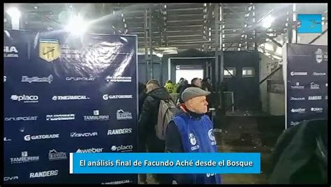 El Análisis De Facundo Aché Sobre La Derrota De Gimnasia Ante Boca