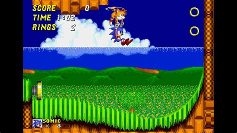 Tails Fly And Swim In Sonic 2 Carry Sonic Youtube