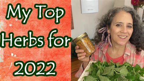 My Top Herbs For 2022