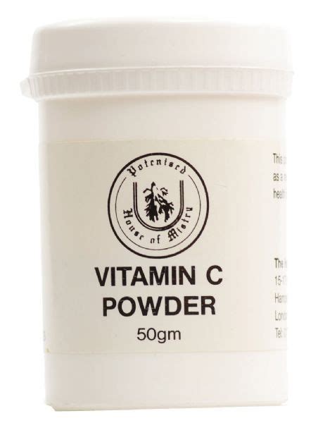 Buffered vitamin c is a less acidic form of the nutrient, which may help reduce adverse effects. Vitamin C Powder (50g)