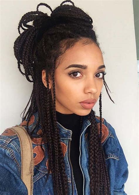 55 Of The Most Beautiful Jumbo Box Braids To Inspire Your Next Style