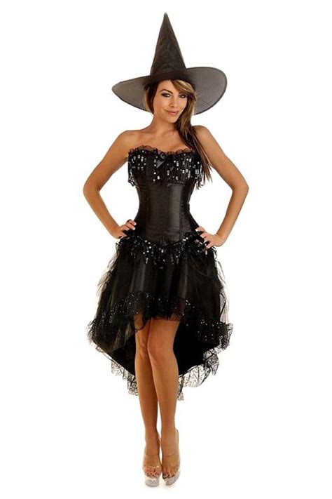 Burlesque Witch Costume Sexy Witch Costume Corset Costume Costumes Pinterest Sexy White