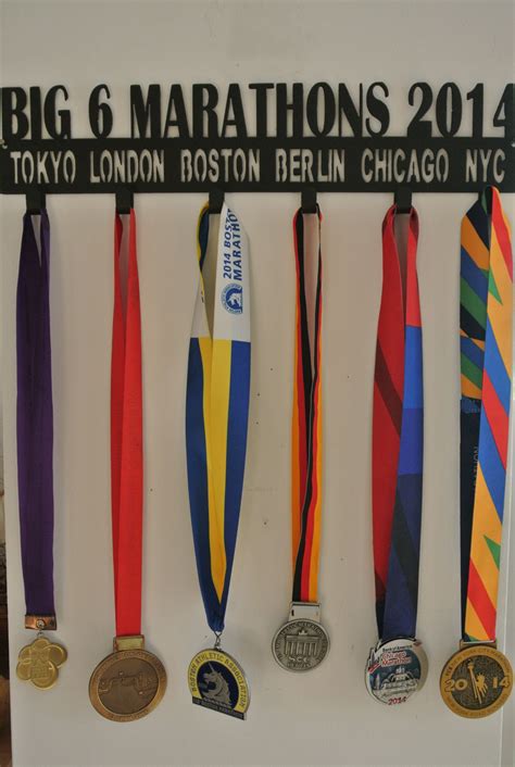 Major Marathons Medal Hanger By Sporthooks Medal Hanger Medal