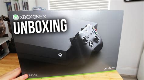 Xbox One X Unboxing And Size Comparison Youtube