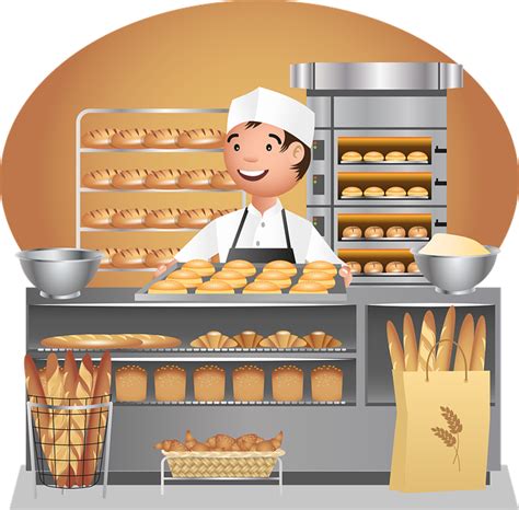 Download Baker Bakery Bakeshop Royalty Free Vector Graphic Pixabay