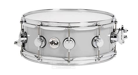 Dw Collectors Thin Aluminum Snare Drum 14x55 Chrome Hardware Reverb