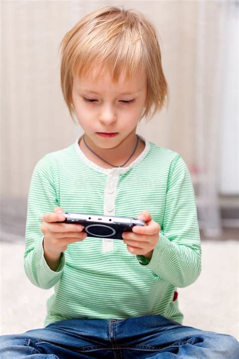 Gamer Boy Stock Image Image Of Child Recreational Caucasian 38683787