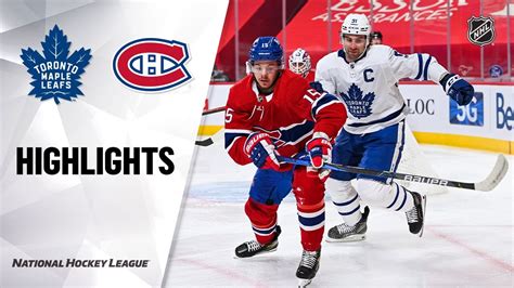 Maple Leafs Canadiens 41221 Nhl Highlights Youtube