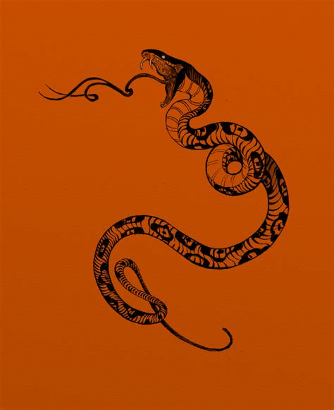 Tumblr Draw Snake Asthetic Drawings Snake Drawing