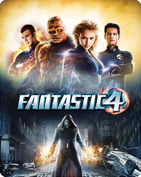 Fantastic Four Limited Edition Steelbook Blu Ray Uk