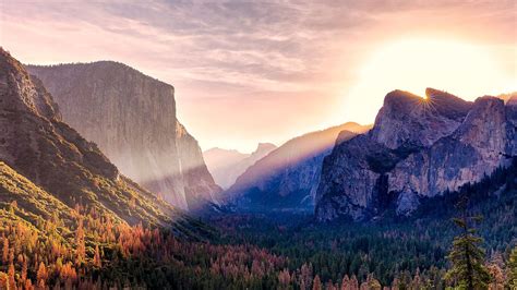 1366x768 Yosemite Valley Morning Laptop Hd Hd 4k Wallpapersimages