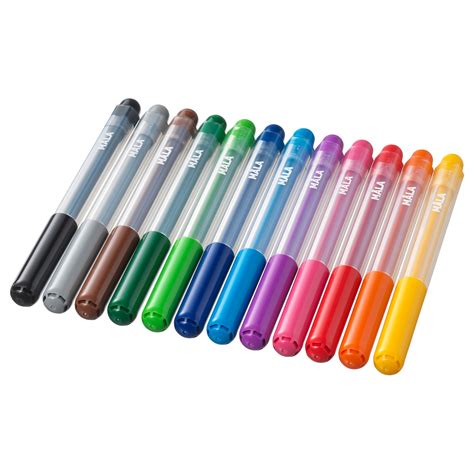MÅla Felt Tip Pen Mixed Colors Ikea
