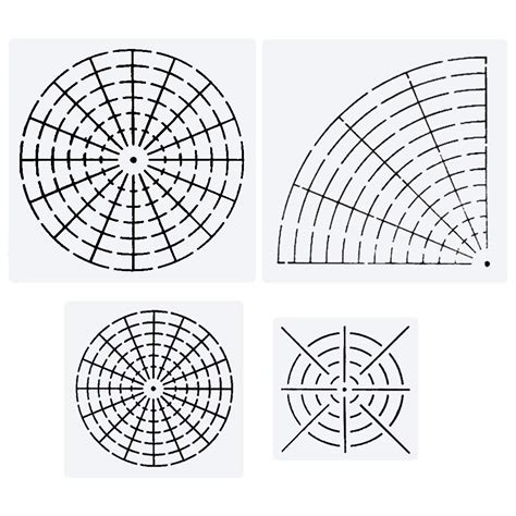 galleon mandala dotting stencils mylar painting