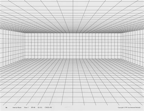 Interior Perspective Grid Clip Studio Assets