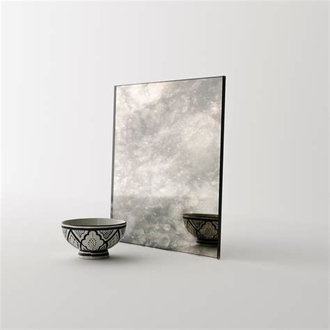 custom 30 x 58 stormy antiqued mirror panel etsy antique mirror tiles antique mirror wall