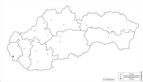eslovaquia mapa gratuito mapa mudo gratuito mapa en blanco gratuito plantilla de mapa