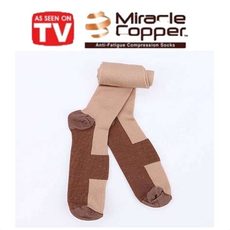 Maternity Sock Miracle Copper Anti Fatigue Compression Socks