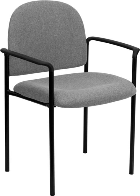 Ergonomic workplace assessor, graham coath, explains how to use kensington's smartfit® conform back rest on a dining chair or subpar office chair on a. Flash Furniture Gray Fabric Comfortable Stackable Steel ...