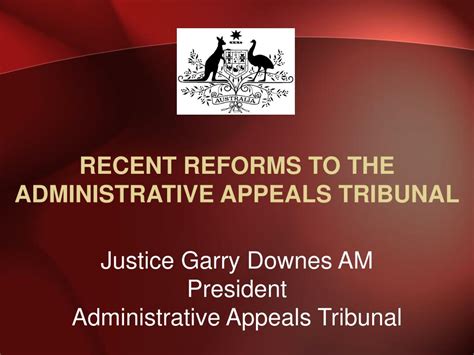 Ppt Administrative Appeals Tribunal Amendment Act 2005 Powerpoint