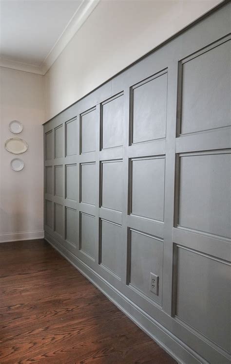 Square Paneled Wall Sincerely Sara D Home Decor And Diy Projects