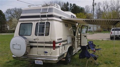 Sold 1989 Ford E250 Class B Camper Van Rust Free From California