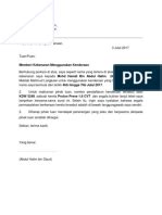 Biasanya dipergunakan oleh pihak sekolah untuk mengundang wali murid atau undangan kepada. Surat Kebenaran Menggunakan Kenderaan