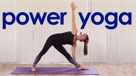 Power Yoga Workout Strong Flow Youtube