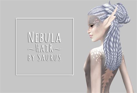 Saurus Sims Nebula Hair Sims 4 Hairs