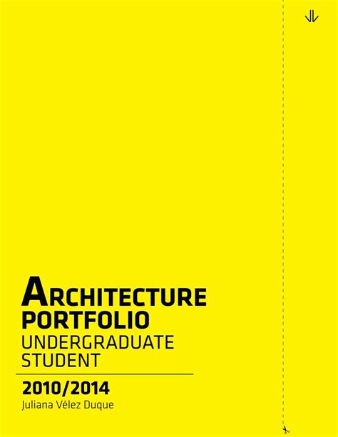 Architecture Portfolio Undergraduate The Following Projects Are A