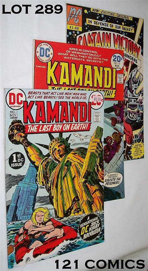 Lot Dc Comics Jack Kirbys Kamandi 1268 59