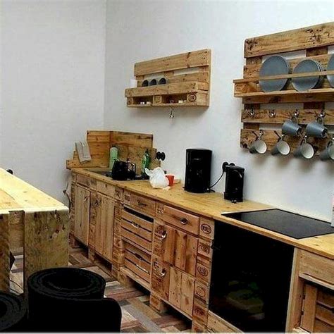 50 Amazing Diy Pallet Kitchen Cabinets Design Ideas 6 Doityourzelf