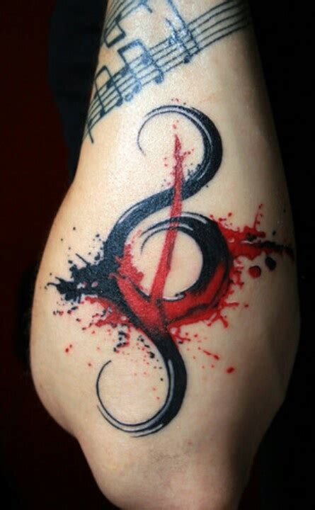 G Clef Tattoo Music Tattoo Designs Tattoos Pattern Tattoo