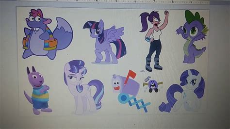 Which Of These Purple Characters Are Better 🍇 Youtube