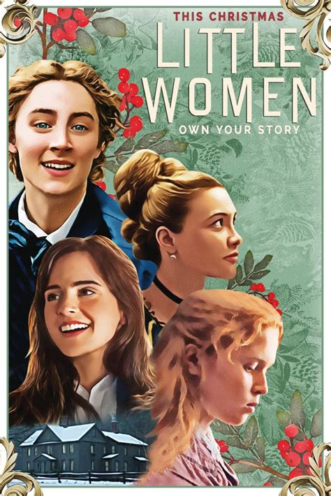 Little Women Christmas Poster Women Poster Woman Movie Little Women