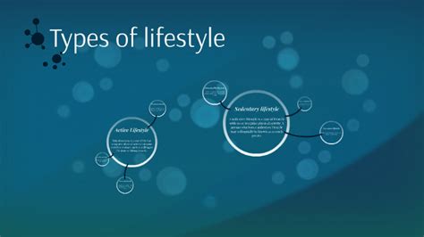 Types of lifestyle by Enrique Ji