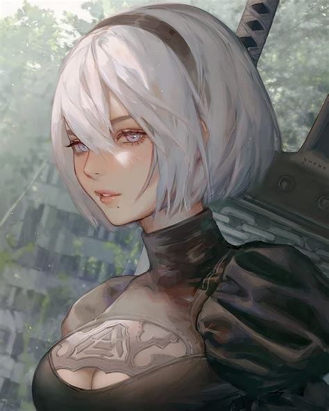 Nier Automata 2b Face