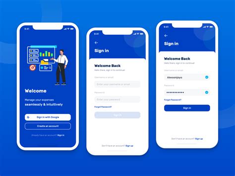 Banky Login Screen By Iconspace Ui Design Mobile Mobile Application
