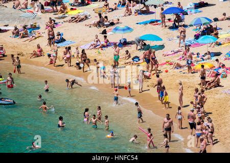 FKK Strand von Playa Cala Sa Boadella in der Nähe von Lloret de Mar