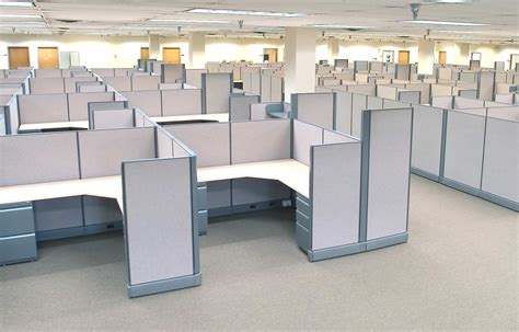 Office Cubicle Workstation With Shelf Multi Circuit Power Joyce Lupon