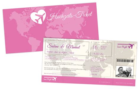 Der gutschein kann nach belieben ausgefüllt werden und z.b. Hochzeitseinladung Flugticket Jetzt bestellen!