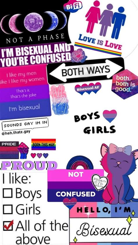 Celebrating Bisexuality With A Vibrant Collage