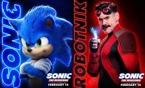 Sonic The Hedgehog Movie Receives Three “character Profile” Posters