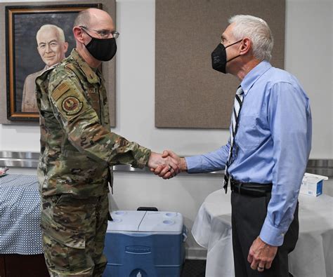 Afmc Commander Visits Arnold Air Force Base Air Force Test Center