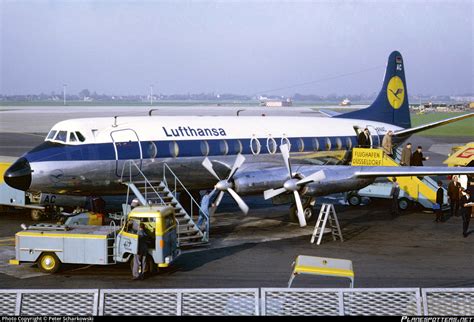 D Anac Lufthansa Vickers Viscount 814 Photo By Peter Scharkowski Id