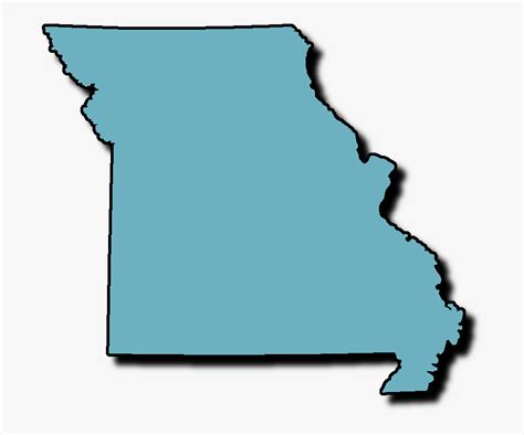 Missouri Missouri State Outline Png Free Transparent Clipart