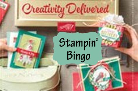 Christmas Card Stampin Bingo Stampers Club