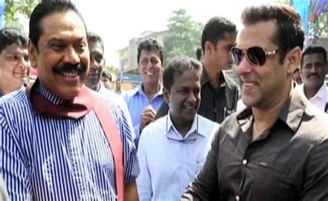 Salman Khan Agrees To Campaign For Sri Lankan President Mahinda