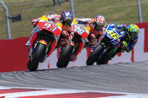 Marc marquez dan valentino rossi kompak terjatuh di motogp catalunya yang digelar pada minggu, (6/6/2021) malam. MotoGP: Marquez wins #AmericasGP, Vinales Crashes Out ...