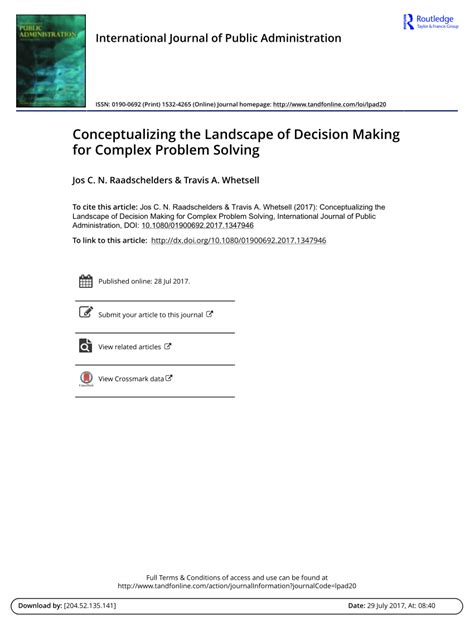 Mathematically proficient students start by explaining to themselves the meaning of a. (PDF) Conceptualizing the Landscape of Decision Making for ...