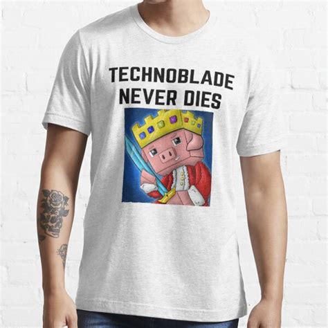 Technoblade Dream Smp Technoblade Never Dies Quote T Shirt For Sale